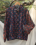 Chic Mosaic Bomber Blues