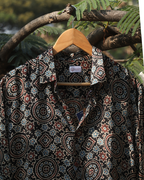 Classic Black Ajrak Modal Shirt