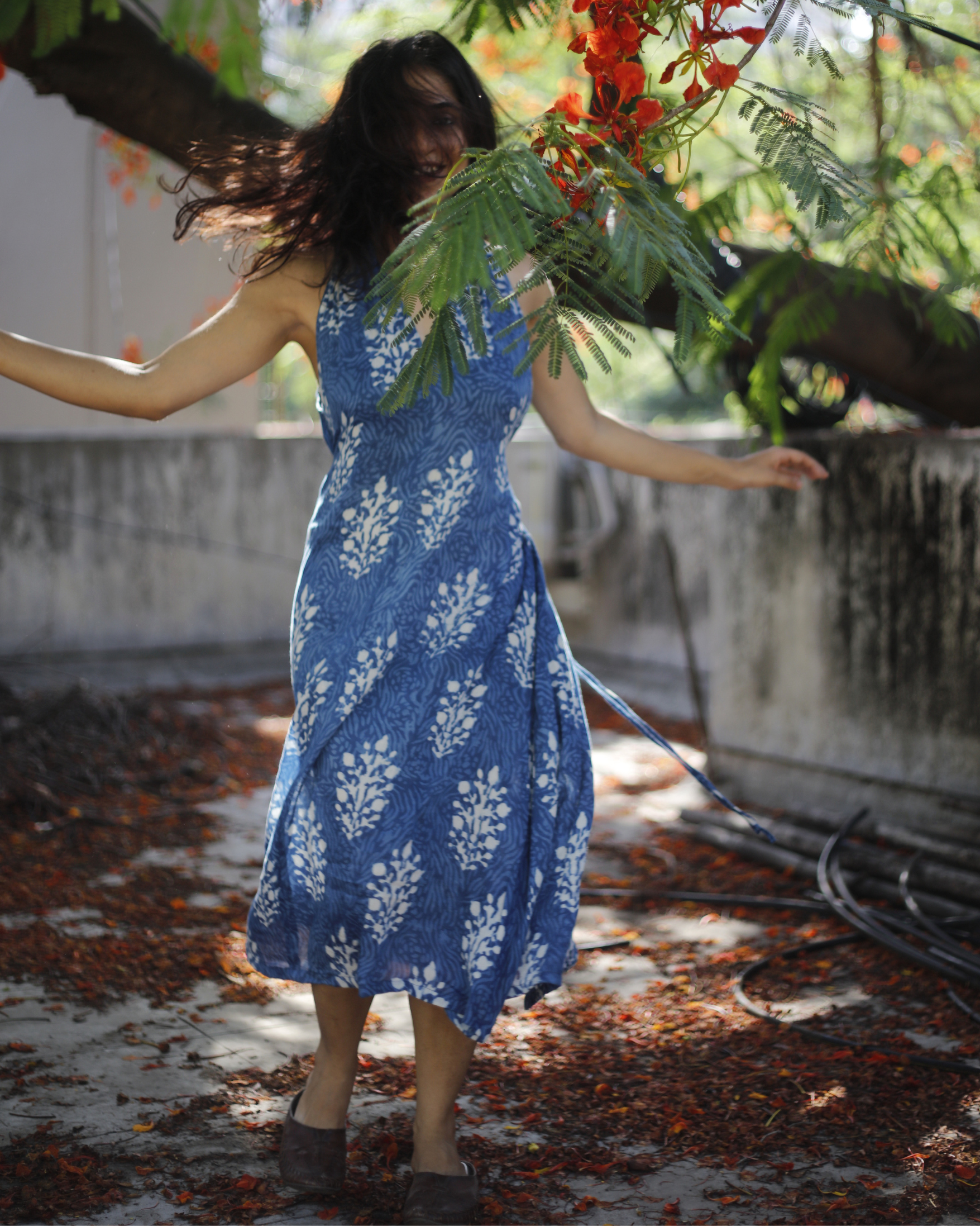 Meghala Halter Dress