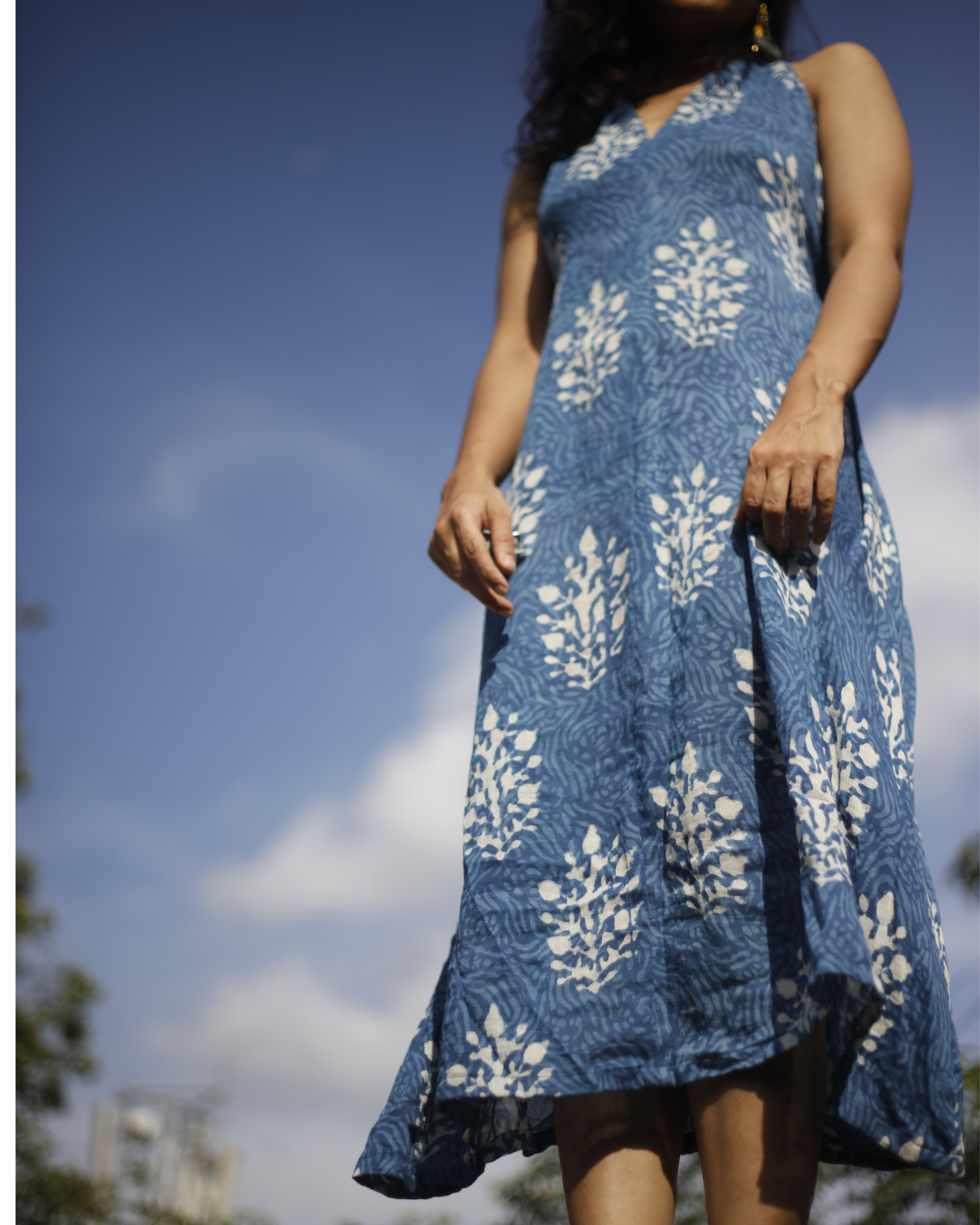 Meghala Halter Dress