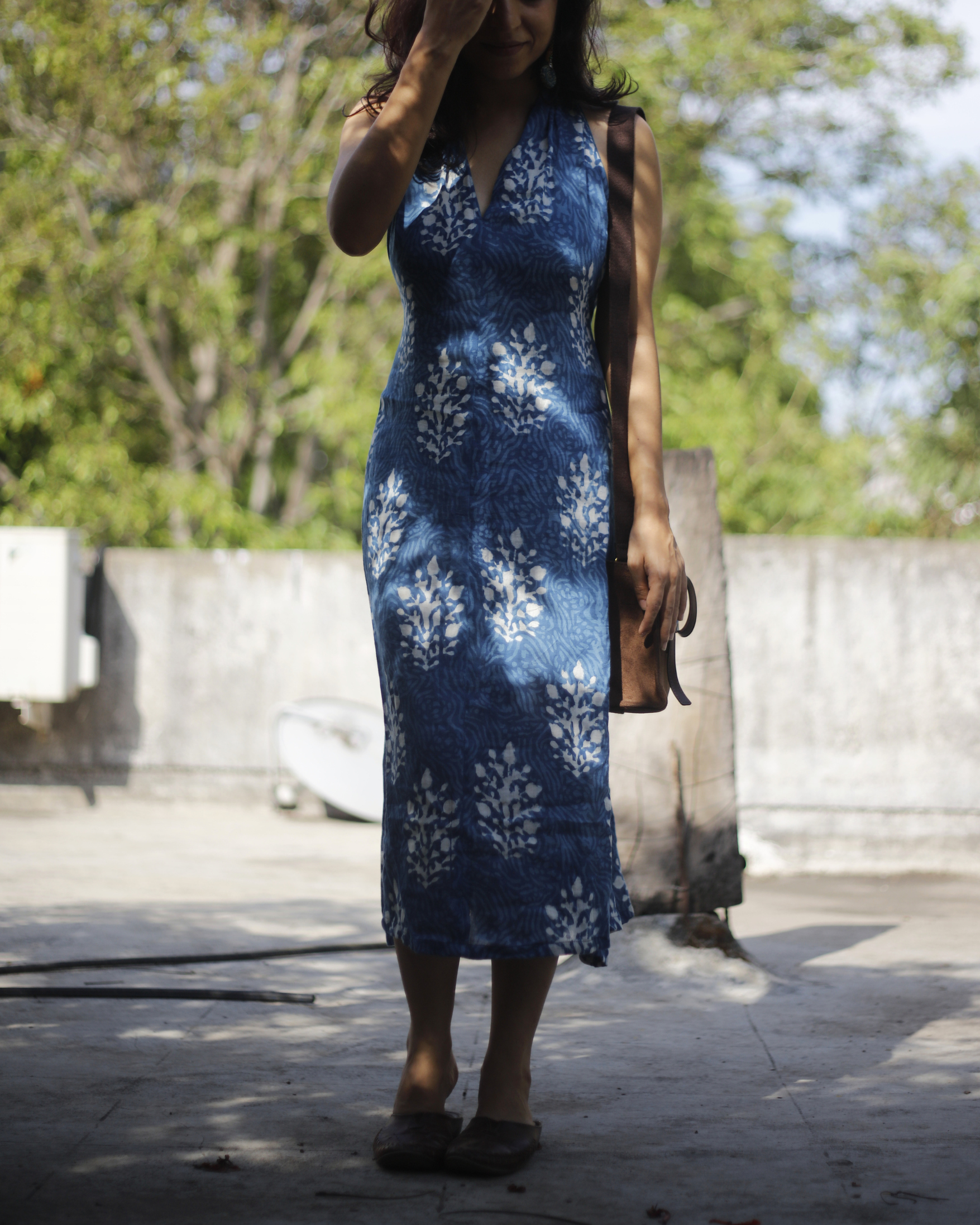 Meghala Halter Dress