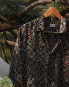 Classic Black Ajrak Modal Shirt