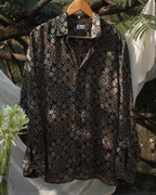 Classic Black Ajrak Modal Shirt