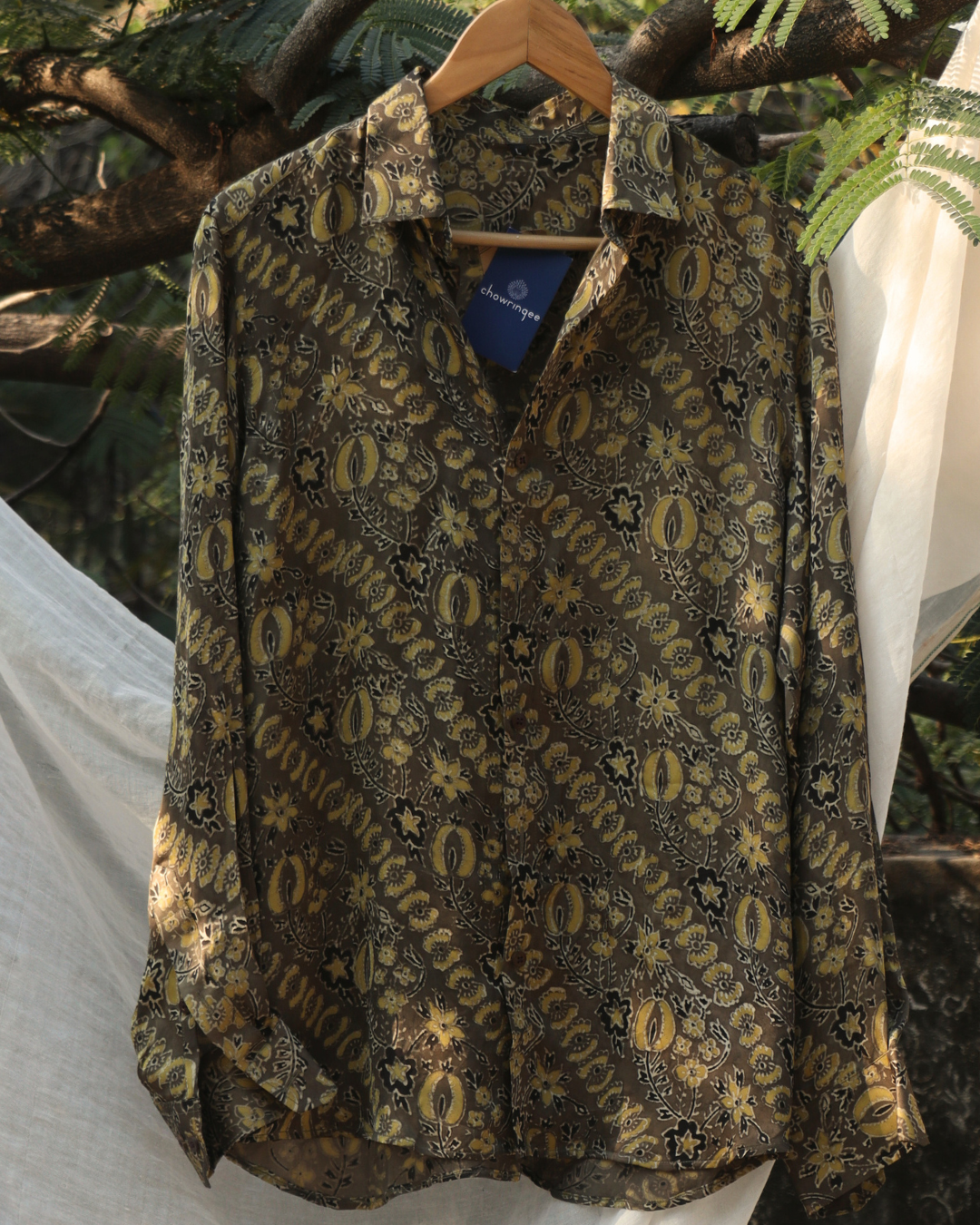 Gold Ajrak Shirt