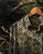 Classic Cream Ajrak Shirt