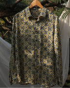 Classic Cream Ajrak Shirt
