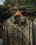 Classic Cream Ajrak Shirt